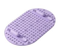 Tapis de massage des pieds - Tapis d'acupression avec nœuds de réflexologie, coussin en silicone antidérapant extra épais pour exercices yoga debout en intérieur