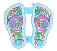 Tapis de Massage des Pieds, Tapis D'acupression en Forme de Pied Tapis de Pierre de Marche Pieds Acupoint Masseur Plaque Conseil Marche Masseur Soins de Santé à Domicile