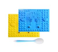 Tapis de Massage des Pieds - TPE + Aimants 39x29 cm | Masseur de Points Đe Pression des Pieds with Tapīs Antidérapant, Tapis Portable, Réflexologie Plantaire, Soulagement Đe la Douleur, Usa