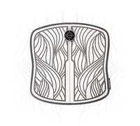 Lanaform Tapis Circulation Mat LA100208 – Electrostimulation EMS, massage des pieds – Blanc