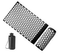 Tapis de massage et de méditation - Tapis d'acupression pour tout le corps avec, ensemble de thérapie de points de pression, outil de récupération de relaxation, accessoire de