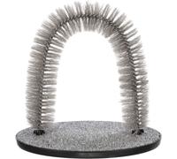 Tapis de massage et de toilettage 36 × 33 cm gris