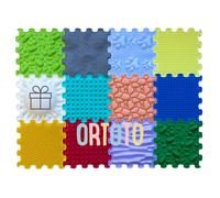 Tapis de massage, plaques tactiles, tapis sensoriels, facile d'entretien, convient à toute la famille de ORTOTO, set "All in one"