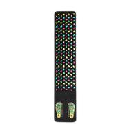 Tapis de massage pour les pieds par acupression, Tapis d'acupression, coussin de Massage des pieds, Simulation pavés, jambe for la Relaxation(35cm X 175cm)