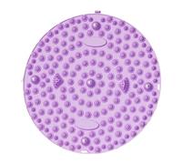 Tapis de massage pour les pieds par acupression, Tapis de massage des pieds, acupression, Portable, antidérapant, Zones réflexes, bain Massage, multicolore(Purple)