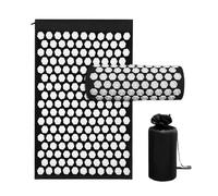 Tapis de massage pour lit, base de stabilité antidérapante, 1 lot, tapis de pression, masseur pour le cou et la taille, léger et facile à ranger, pour soulager les tensions, le stress, la relaxation