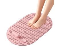 Tapis de massage pour pieds, double face, portable, en silicone, tapis de massage avec chemins, pour hommes, femmes, adultes, gym, bureau, , détente quotidienne