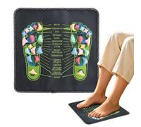 Tapis de massage pour pieds, équipement relaxant antidérapant et pliable | Coussin relaxant pour massage des points blancs - Pour femmes âgées et adultes dans le salon, la chambre, la salle de bain et