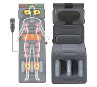 Tapis de Massage thermique du corps complet - matelas de Massage vibrant de 20 têtes - fauteuil de Massage chauffé électrique multifonctionnel - soulage les maux de dos (Co