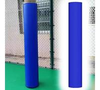 Tapis de mât de basket-ball pour poteaux de 5 à 23 cm, protection intégrale pour extérieur, salle de sport, garage, sous-sol - Barrière de rembourrage durable