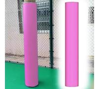 Tapis de mât de basket-ball pour poteaux de 5 à 23 cm, protection intégrale pour extérieur, salle de sport, garage, sous-sol - Barrière de rembourrage durable