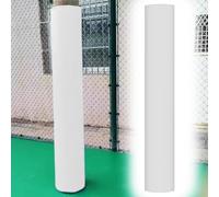 Tapis de mât de basket-ball pour poteaux de 5 à 23 cm, protection intégrale pour extérieur, salle de sport, garage, sous-sol - Barrière de rembourrage durable