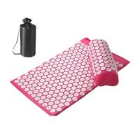 Tapis de méditation avec oreiller - 1 ensemble de pression pour le dos pour tension musculaire, équipement de bien-être, accessoire de relaxation pour la maison, le bureau ou les voyages, outil