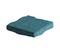 Tapis de méditation sol Futon, 1 pièce, coussin siège Tatami, chaise carré Coussin rond de méditation(Green,40x40 thickness5cm)