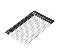 Tapis de mémoire magnétique à vis pour réparation de téléphone portable, outil anti-perte de taille de paume avec tableau de position pour un travail d'entretien confiant