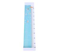 Tapis de Mesure de Taille Bébé en Pvc Bleu, avec Paquet et Autocollants