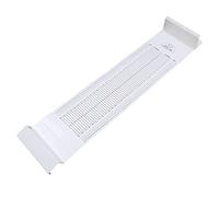 Tapis de Mesure Hauteur Bébé, Toise Lavable et Pliante ABS PVC Blanc | Mesure Précise Longueur Corps, Facile Nettoyer, Pièce Garçon et Filles ou Pro, Positionneur Pied Coulissant