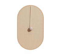 Tapis de meulage mural en sisal résistant aux déchirures avec balle à suspendre pour animaux de compagnie, accessoires de décoration d'intérieur, pas de perte de poils pour chats