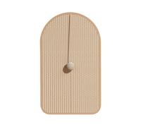 Tapis de meulage mural en sisal résistant aux déchirures pour chats avec jouet à suspendre pour animaux de compagnie, accessoires de décoration d'intérieur, pas de perte de poils pour chats
