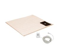Tapis de Mise à la Terre avec Câble,270*90CM Tapis Earthing,Film de Terre avec Fibre argentée Conductrice,Drap de Terre conducteur,pour un Meilleur Sommeil,une Récupération de L'énergie et de la Terre