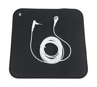 Tapis de mise à la terre avec câble de terre de 4 m de 5 m, se connecte à l'énergie de la terre pour un meilleur bien-être (25 x 25)