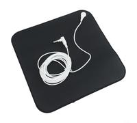 Tapis de mise à la terre avec câble pour soutien du sommeil - Tapis conducteur en cuir de carbone - Plusieurs tailles avec fil de terre de 4,5 m pour un meilleur sommeil et une meilleure relaxation