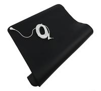 Tapis de mise à la terre avec long câble pour les applications de mise à la terre, prend en charge l'absorption naturelle de charge électrique, pour une utilisation pendant le yoga et la relaxation