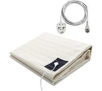 Tapis de mise à la terre conducteur pour un meilleur sommeil Protection anti-EMF - Thérapie du sommeil - Soulage la douleur (137,2 x 190,5 cm)
