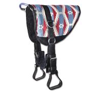 Tapis de monte à cru pour cheval Waldhausen Bare-Back-Pad Bleu Full