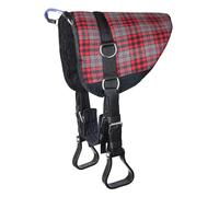 Tapis de monte à cru pour cheval Waldhausen Bare-Back-Pad Gris Shetland
