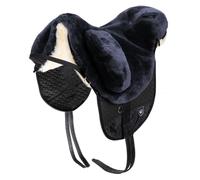 Tapis de monte à cru pour cheval Werner Christ Horse Premium Plus Bleu Poney