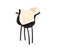 Tapis de monte à cru super soft pour cheval QHP - noir - Shetland