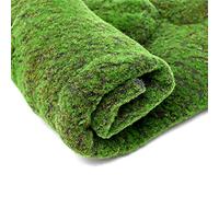 Tapis de mousse artificielle, simulation d'herbe de plantes vertes fausses, décoration de mousse artificielle Simulation ornement miniature de pelouse de plante verte pour la terrasse de jardin à la m