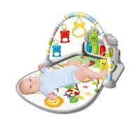 Tapis de musical léger avec piano pour | Espace de jeu 75 x 58 x 40 cm, accessoires interactifs multi-sensoriels, tapis de jeu portable pour la croissance cognitive