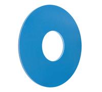 Tapis de natation en forme de cercle Softee Bleu 95x35 cm
