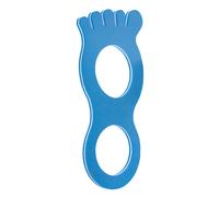 Tapis de natation en forme de pied Softee Bleu 95x46x3 cm