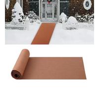 Tapis de neige en feutre - Barrière antidérapante contre le gel, doublure de marche robuste, absorbante, longue durée de vie | Navigation de passage intérieure et extérieure