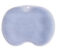 Tapis de nettoyage des pieds en silicone, nettoyant portable en silicone pour hommes et femmes, brosse de douche mains libres pour le dos, la baignoire et la salle de bain