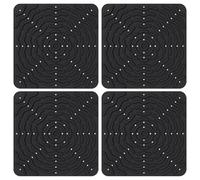 Tapis de nidification pondoir poules,4 Pièces Tapis Litière En Silicone Réutilisable | Coussins De Nidification Poules Pondeuses | Pour volailles canards poussins couveuse extérieur grange jardin bass