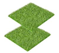 Tapis De Nidification pour Poules - 2 Pièces Tapis Gazon Synthétique pour Poulailler | Couverture De Sol Faux Nid pour Jardin Poulailler Et Arrière-Cour pour Oiseaux Domestiques