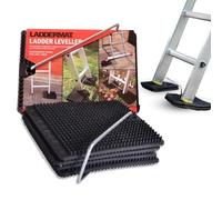 Tapis de niveau pour échelle antidérapant pour terrain inégal | Accessoire de sécurité pour échelle