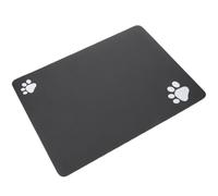 Tapis de Nourrissage Absorbant à Séchage Rapide pour Chien et Chat | Diatomite Noire, Fond Antidérapant, sans Traces D’eau, pour Gamelle et Repas Quotidiens