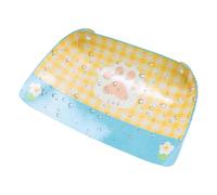 Tapis de nourriture pour animaux de compagnie, set de table imperméable antidérapant à bord surélevé - Tapis d'eau pour chien, 40 x 60 cm, pour sol, cuisine, caisse, manger de l'eau
