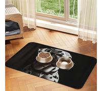 Tapis de Nourriture pour Chien Dalmatien Tapis d'alimentation pour Animaux de Compagnie Tapis Absorbant pour Animaux de Compagnie pour la Nourriture et l'eau Tapis de gamelle pour Chien Tapis de Nour