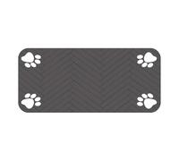 Tapis de nourriture pour chien, tapis de gamelle pour chien, tapis absorbant antidérapant, ne pas, tapis distributeur d'eau à séchage rapide, 59,9 x 89,9 cm pour animaux de compagnie pour