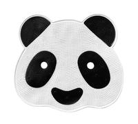 Tapis de Panda en Tpr pour Gommage du Dos Pieds | Souple et Résistant à Déformation, Doux Peau, Forme Panda Cartoon, Usage Bain Quotidien