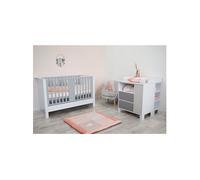 Domiva 1200235 Tapis de Parc Antidérapant Lapinou 100 x 100 cm, orange