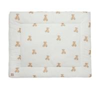 Tapis de parc blanc, marron clair TU