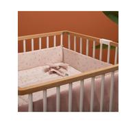 Tapis de parc carré promenade bucolique - rose cla TU