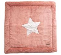 Tapis de parc en microfibre - DOMIVA - Terracotta - Antidérapant - Confortable - Lavable